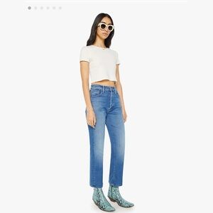 MOTHER the Tripper ankle button fly